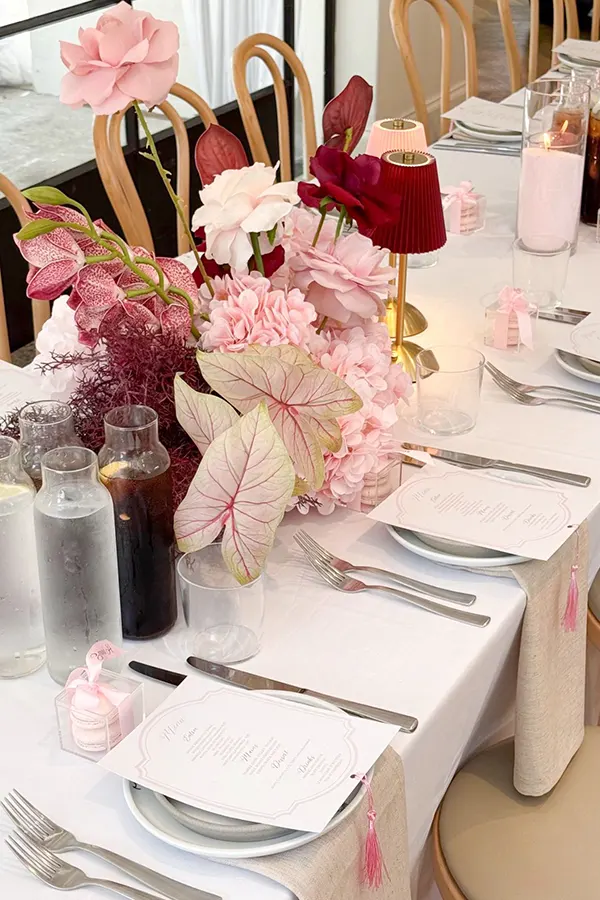 Custom Stationery & Event Details unique floral syd valentines day (1)